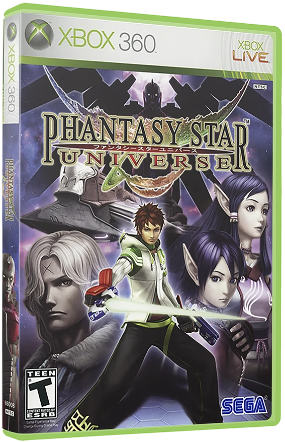 Phantasy Star Universe box art