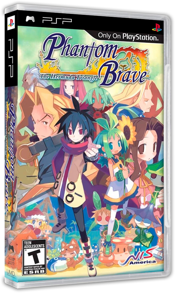 Phantom Brave: The Hermuda Triangle box art