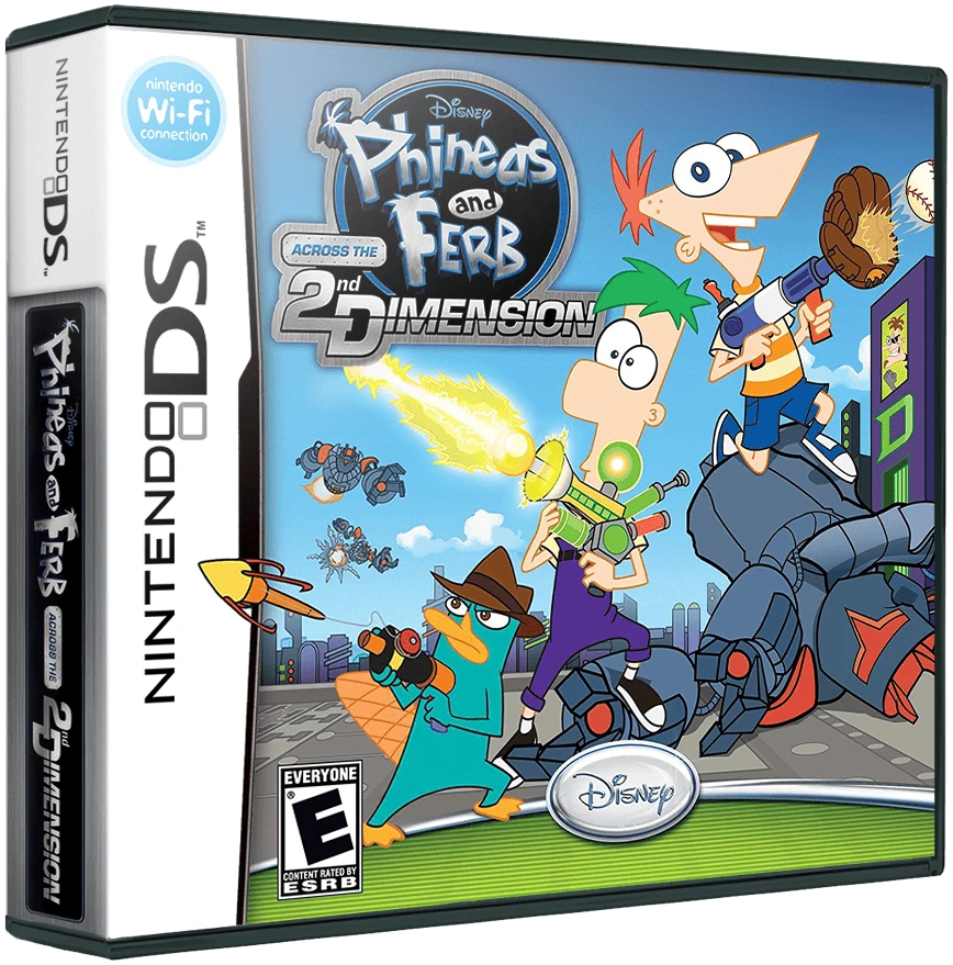 Phineas and Ferb: Across the 2nd Dimension box art