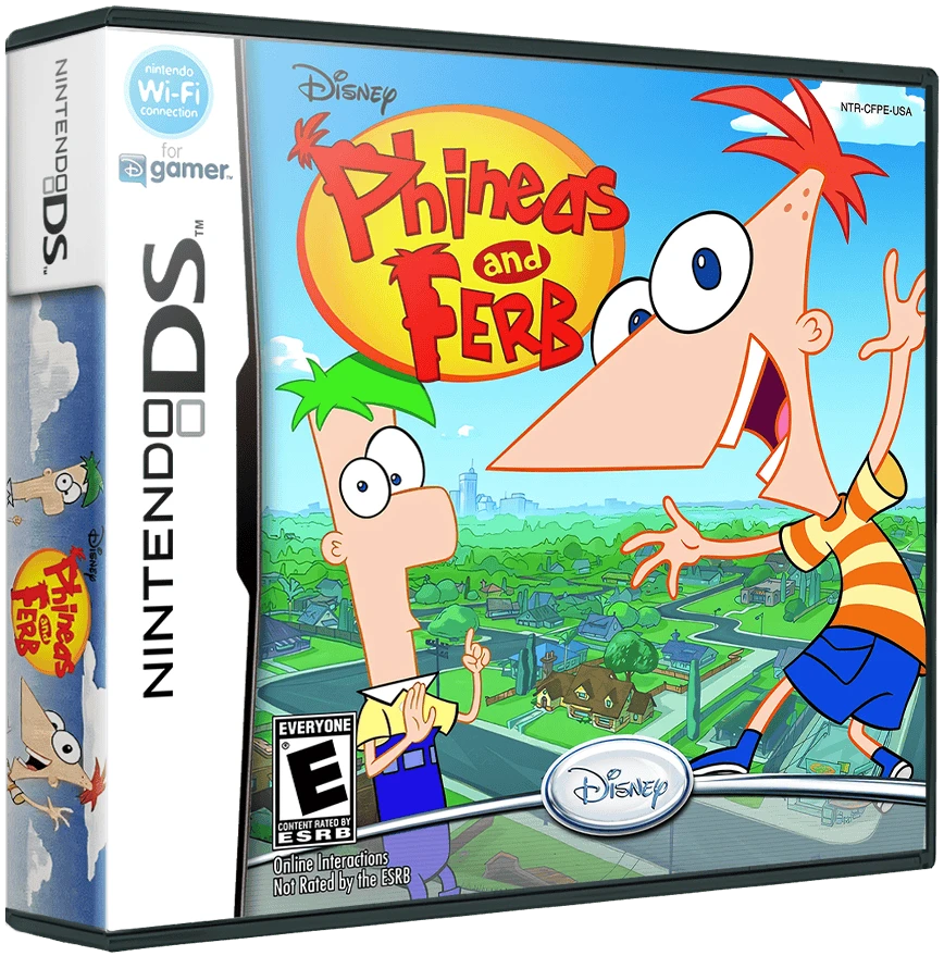 Phineas and Ferb box art