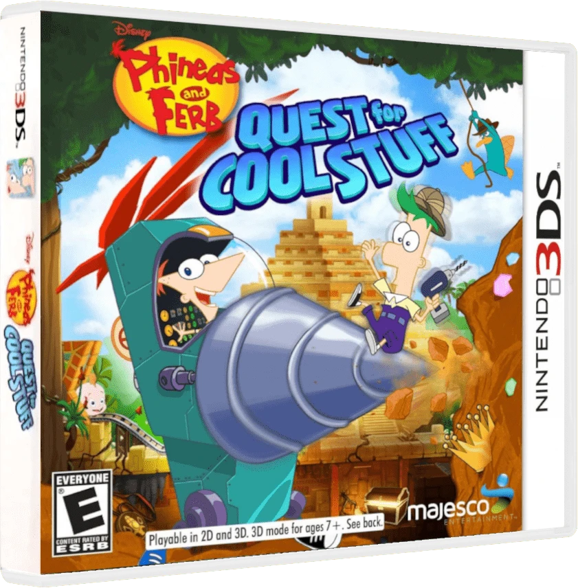 Phineas & Ferb: Quest For Cool Stuff box art