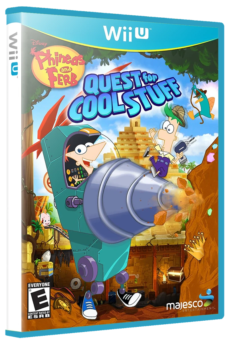 Phineas & Ferb: Quest for Cool Stuff box art
