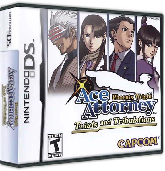 Phoenix Wright Ace Attorney: Trials and Tribulations box art