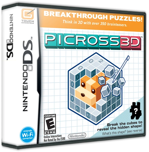 Picross 3D box art
