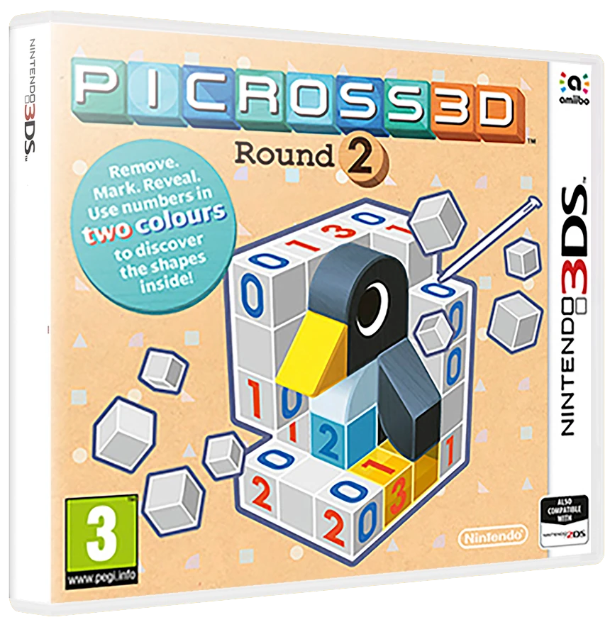 Picross 3D: Round 2 box art