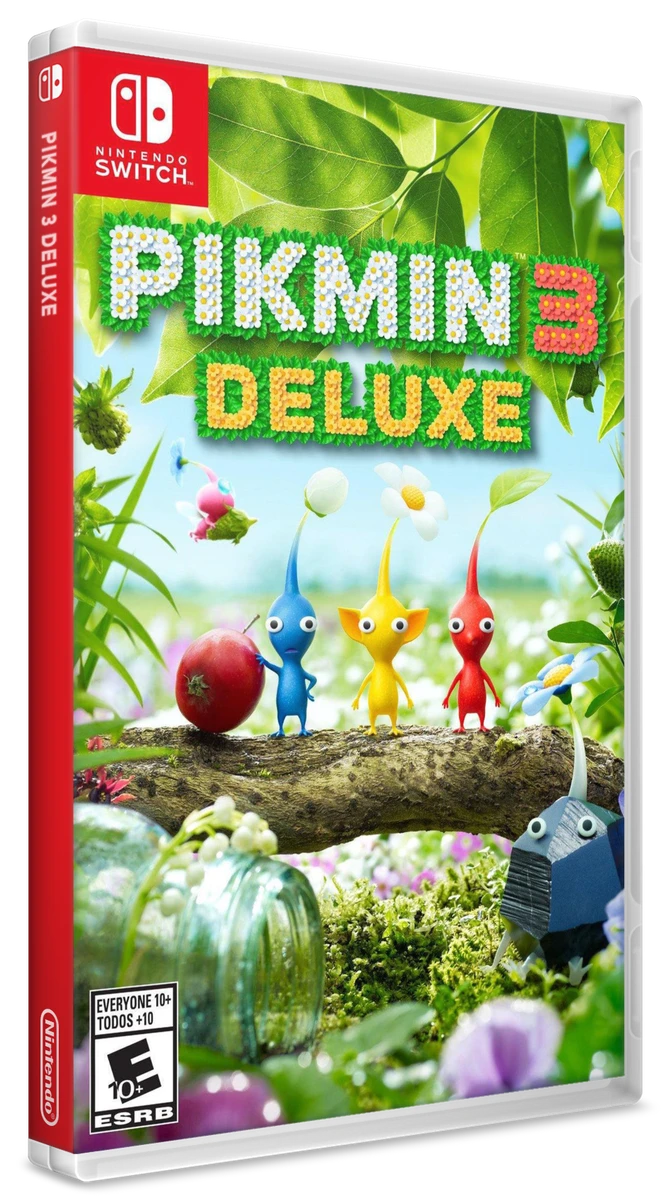 Pikmin 3 Deluxe box art