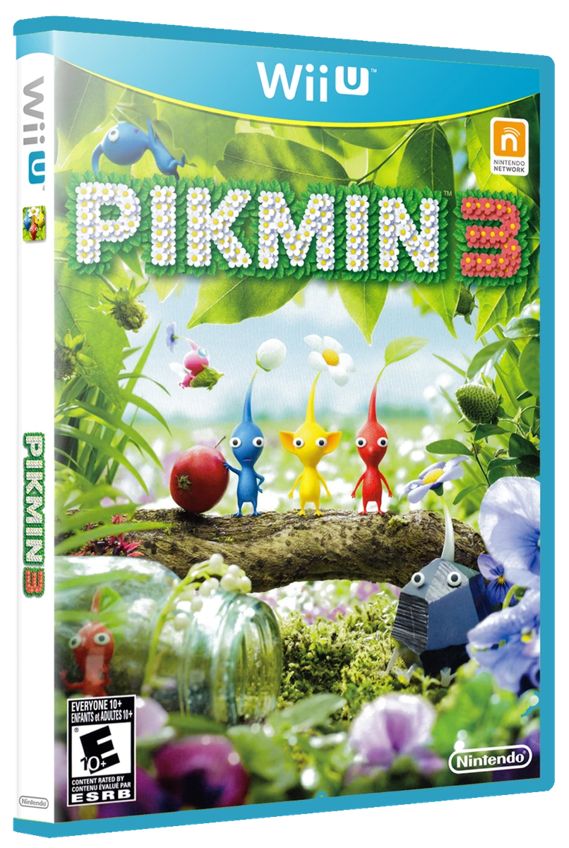 Pikmin 3 box art