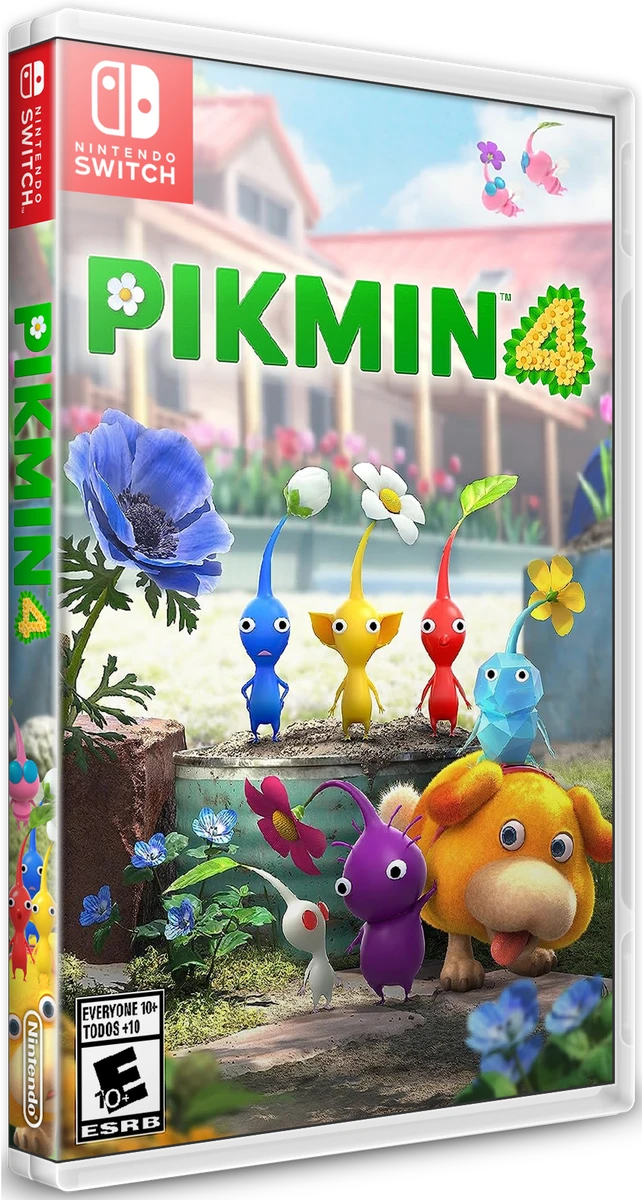 Pikmin 4 box art