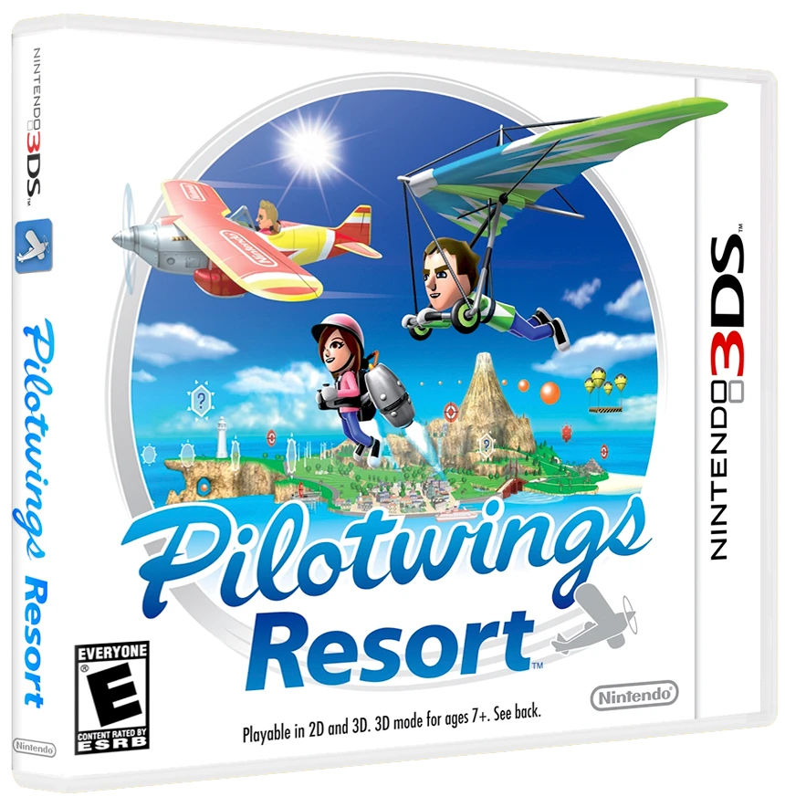 PilotWings Resort box art