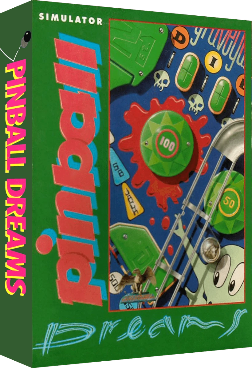 Pinball Dreams box art