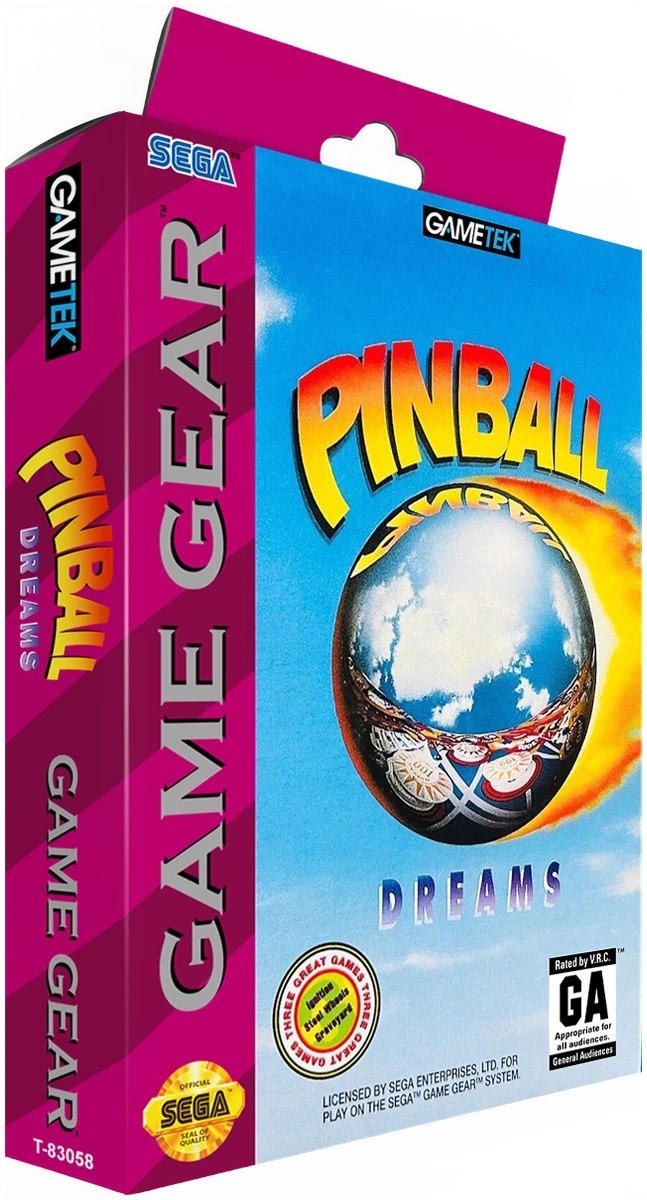 Pinball Dreams box art
