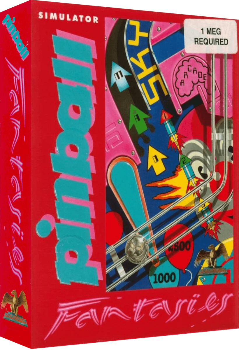 Pinball Fantasies box art
