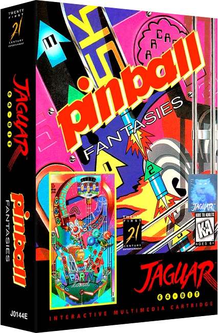 Pinball Fantasies box art