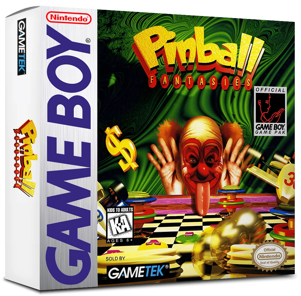 Pinball Fantasies box art