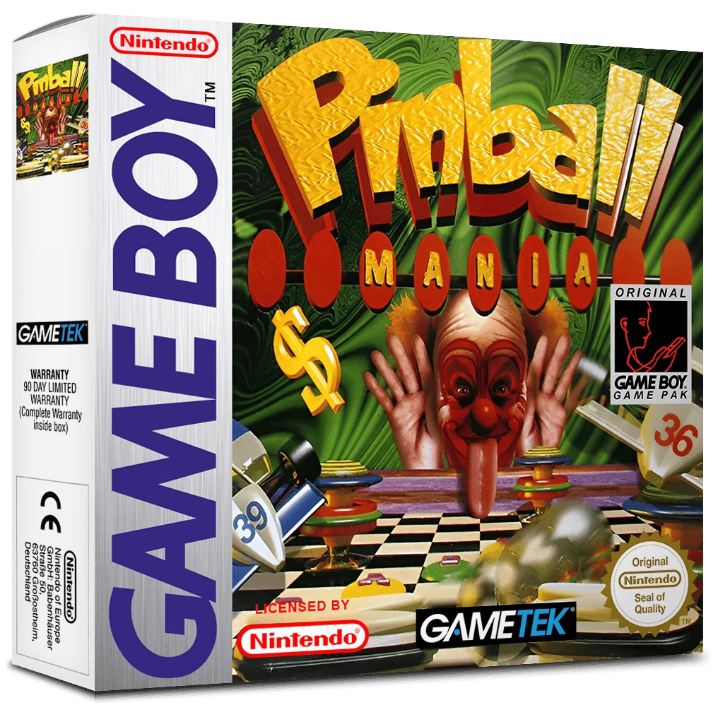 Pinball Mania box art