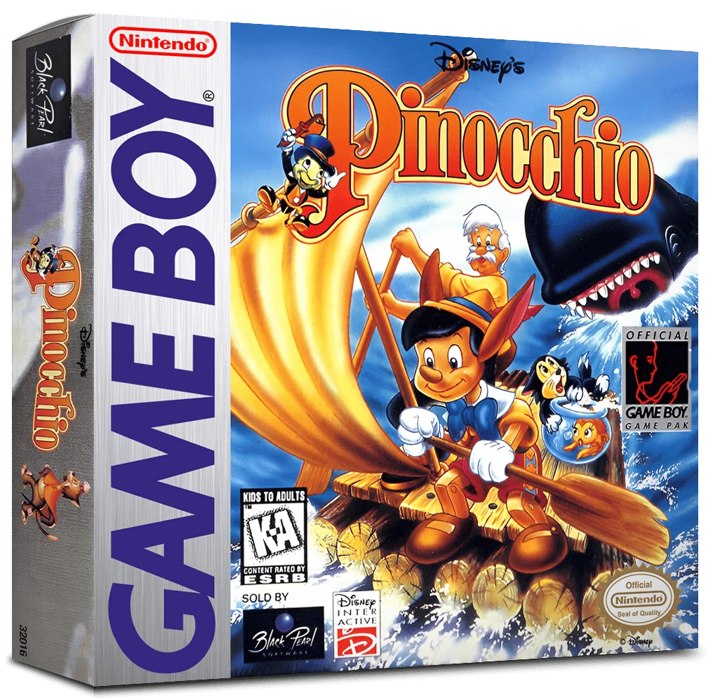 Pinocchio box art