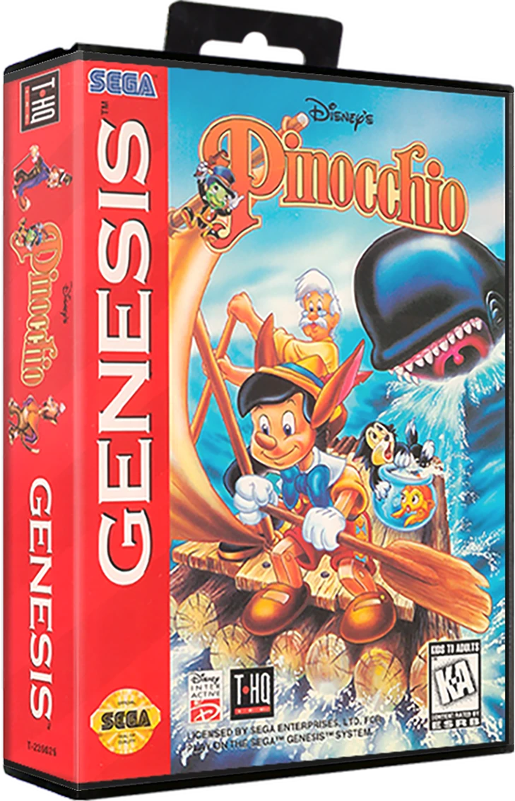 Pinocchio box art