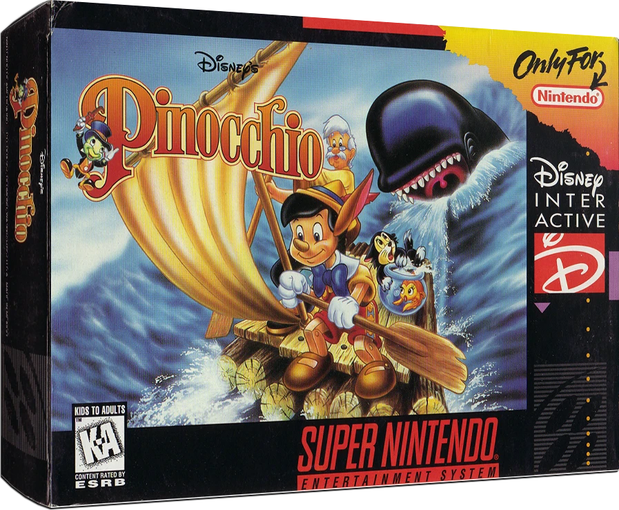 Pinocchio box art