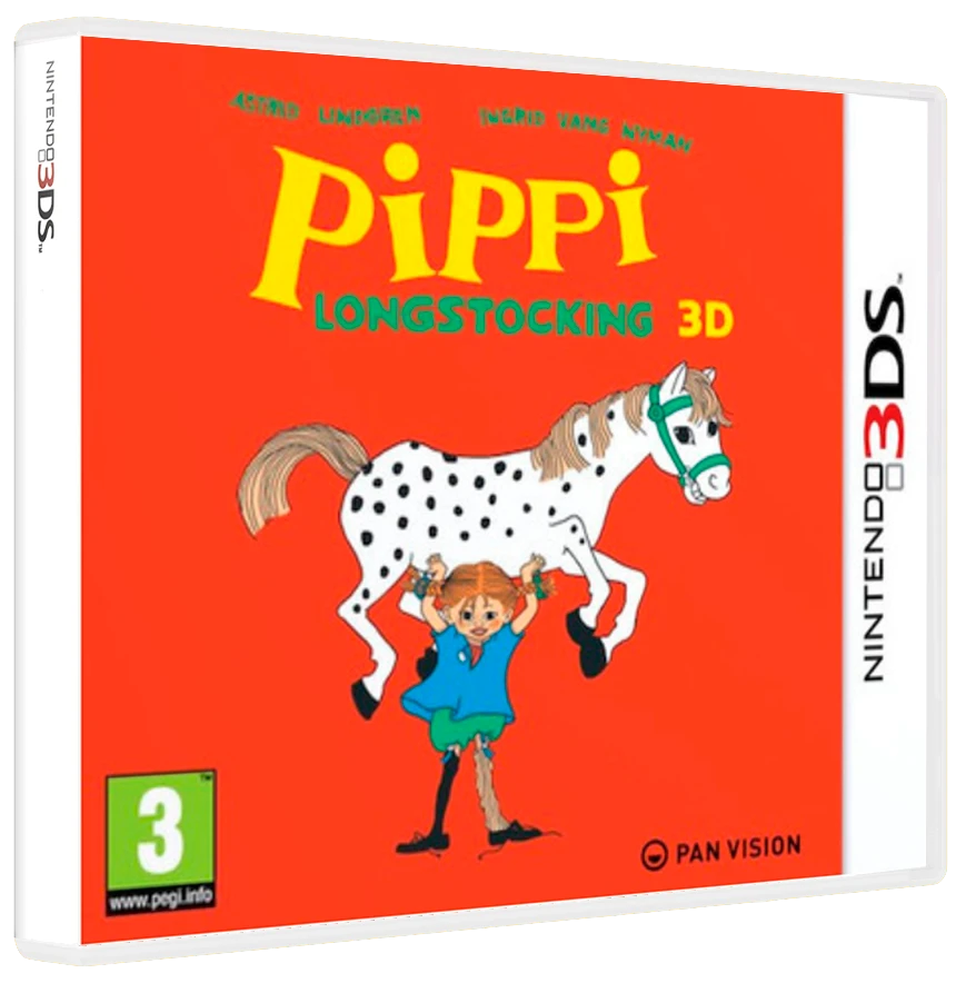 Pippi Longstocking 3D box art