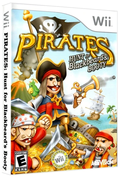 Pirates: Hunt for Blackbeard's Booty box art