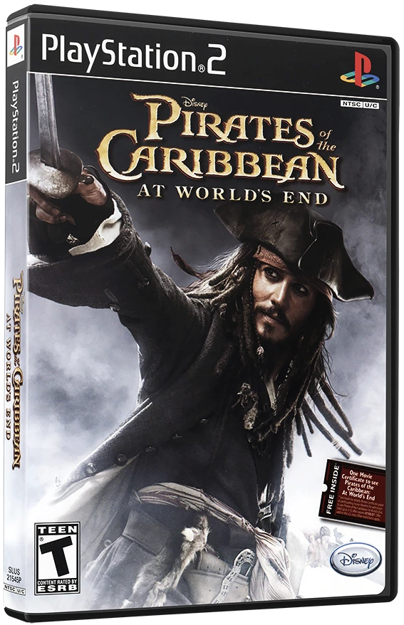 Pirates of the Caribbean At World's End box art
