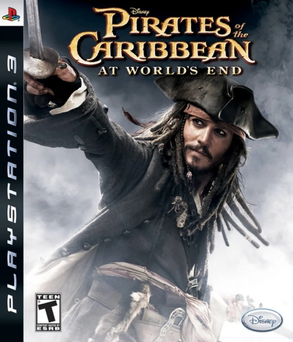 Pirates of the Caribbean At World's End box art