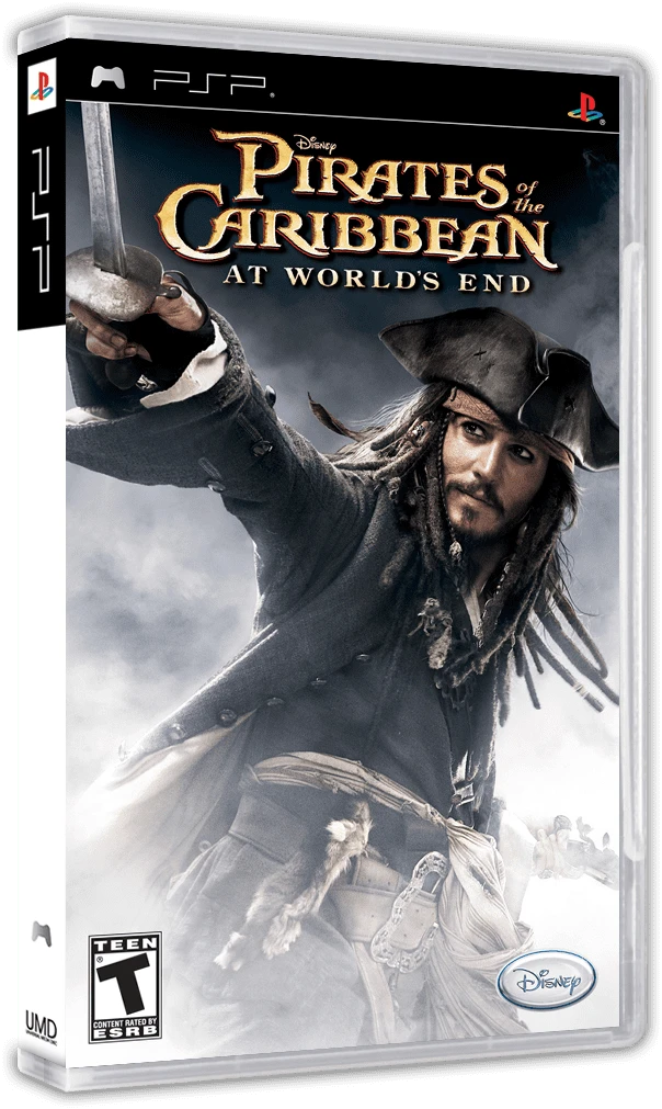 Pirates of the Caribbean At World's End box art