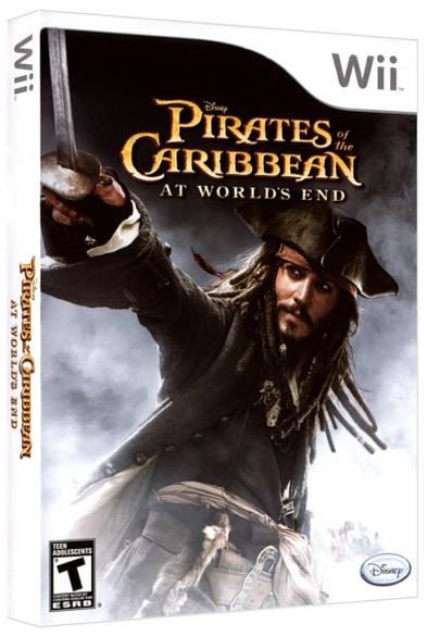 Pirates of the Caribbean At World`s End box art