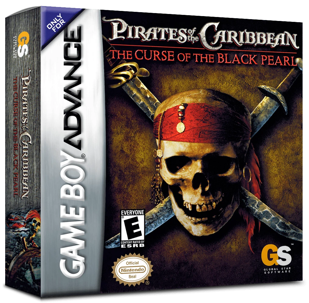 Pirates of the Caribbean: The Curse of the Black Pearl box art