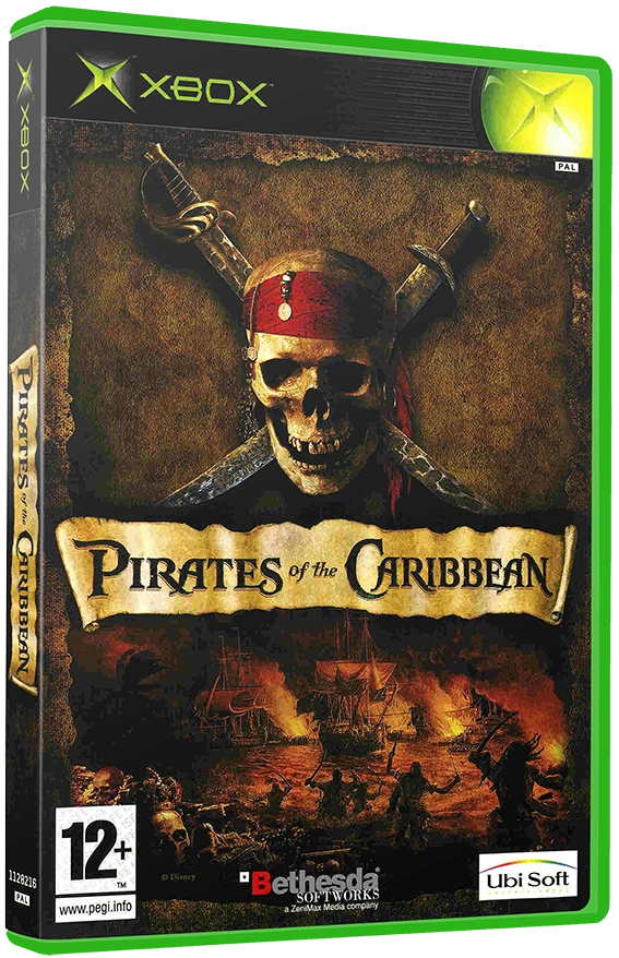 Pirates of the Caribbean box art