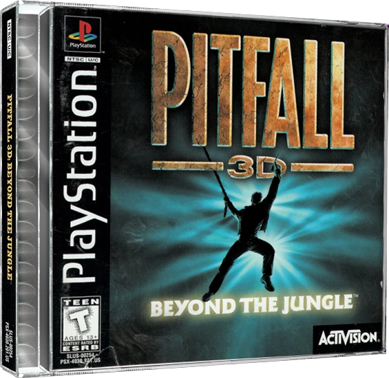 Pitfall 3D Beyond the Jungle box art