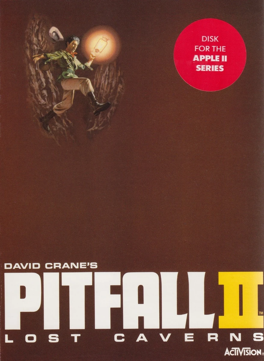 Pitfall II: Lost Caverns box art