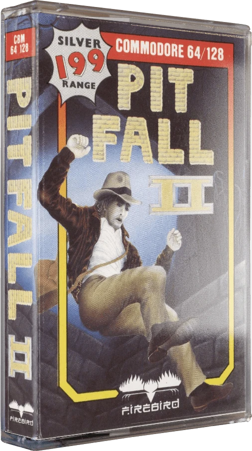 Pitfall II Lost Caverns box art