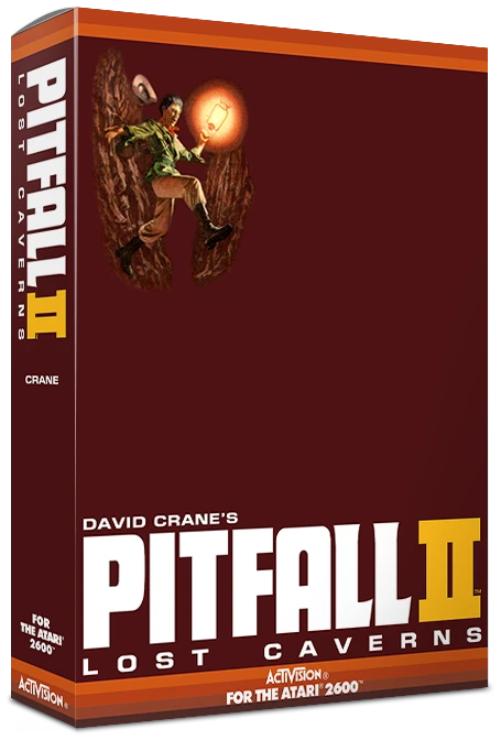 Pitfall II: Lost Caverns box art