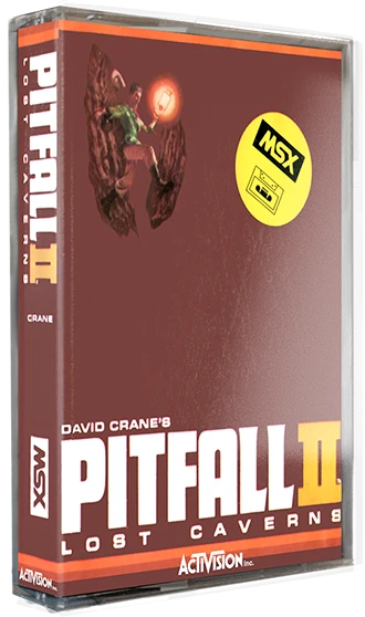 Pitfall II - Lost Caverns box art