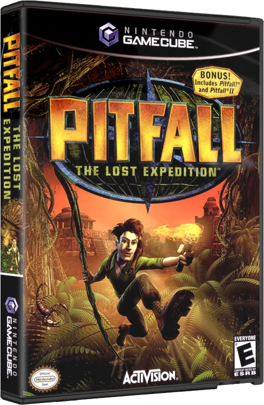 Pitfall The Lost Expedition box art