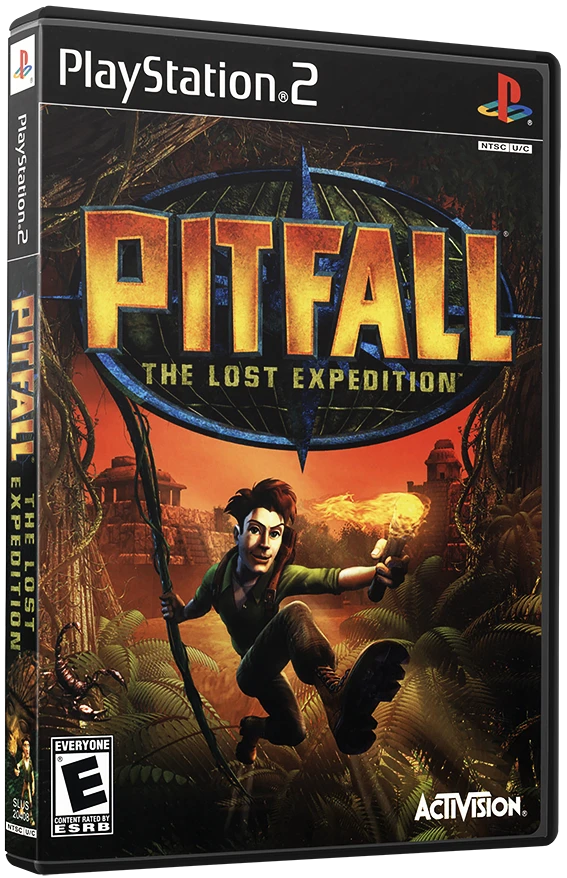 Pitfall The Lost Expedition box art