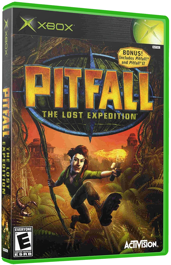 Pitfall The Lost Expedition box art