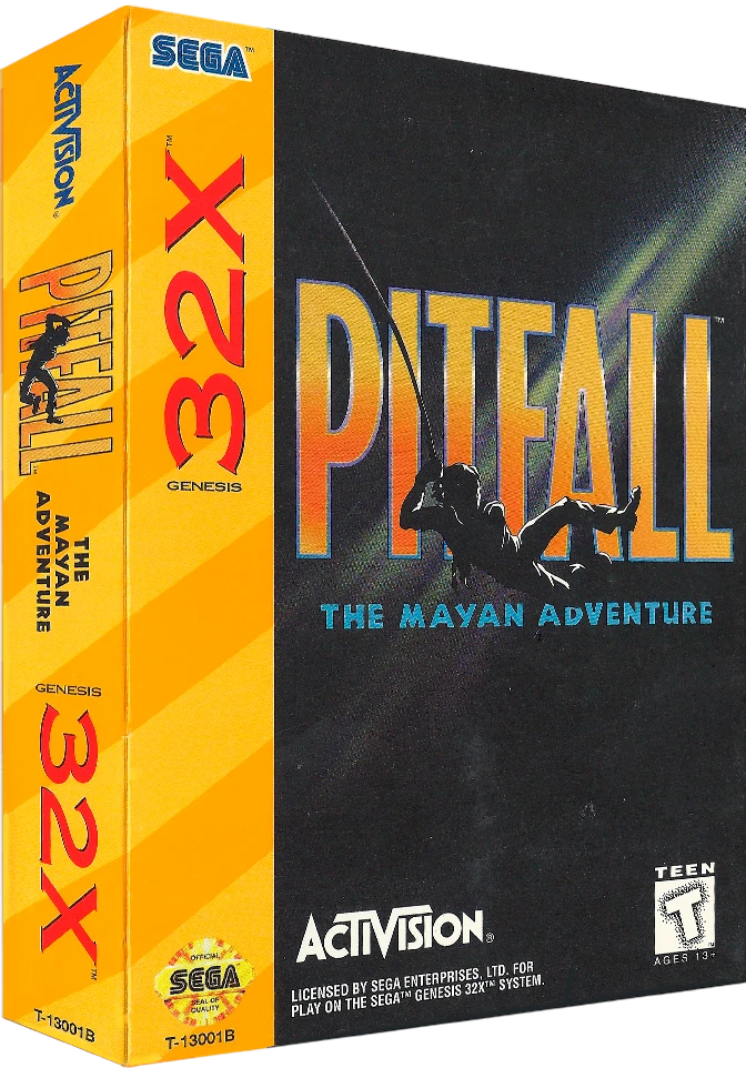 Pitfall The Mayan Adventure box art