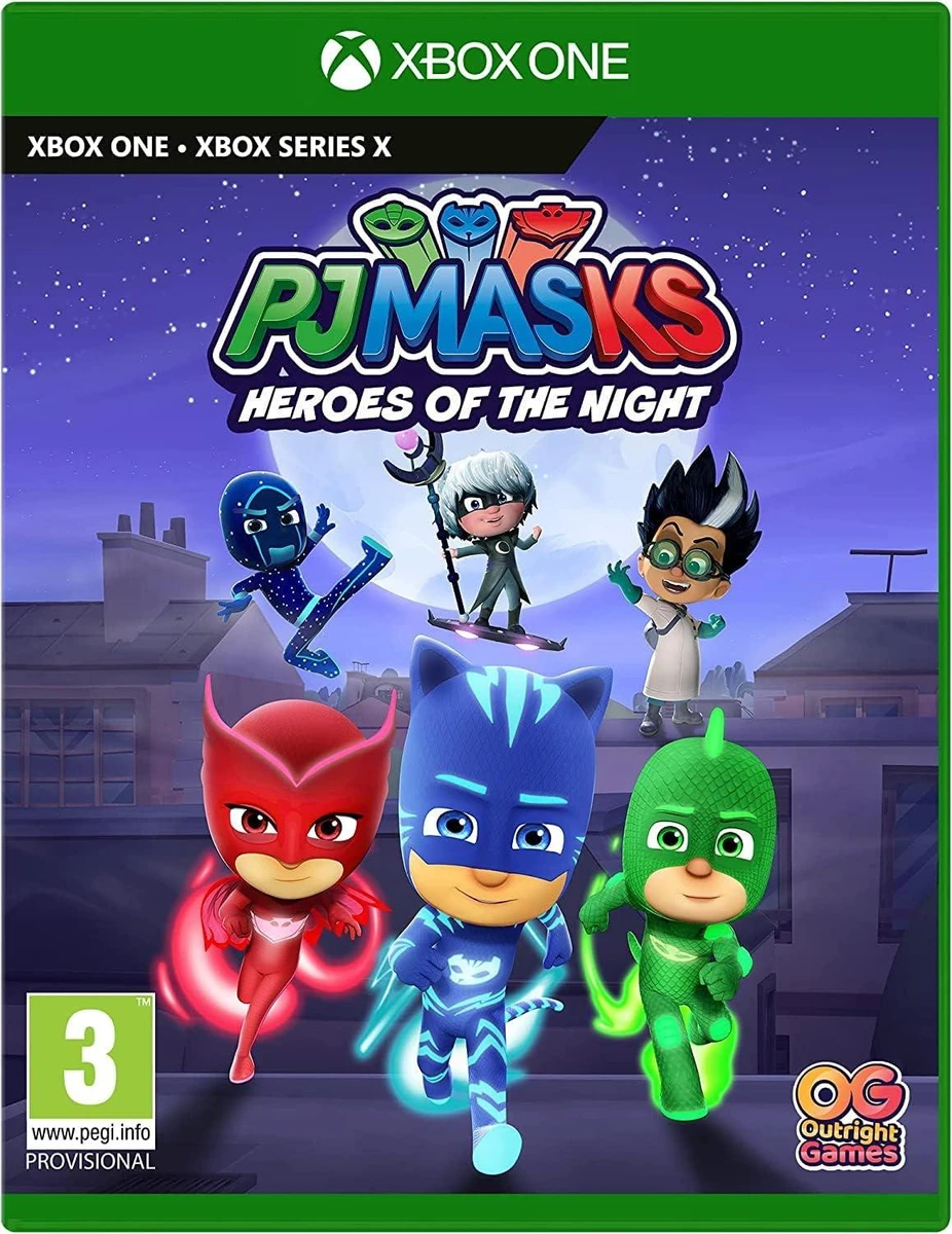 PJ Masks: Heroes of The Night box art