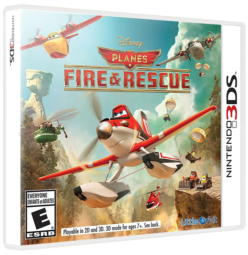 Planes: Fire & Rescue box art
