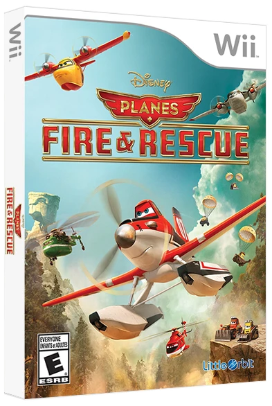 Planes: Fire & Rescue box art