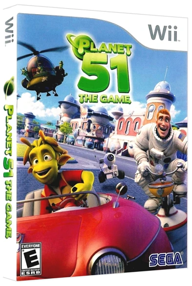Planet 51: The Game box art
