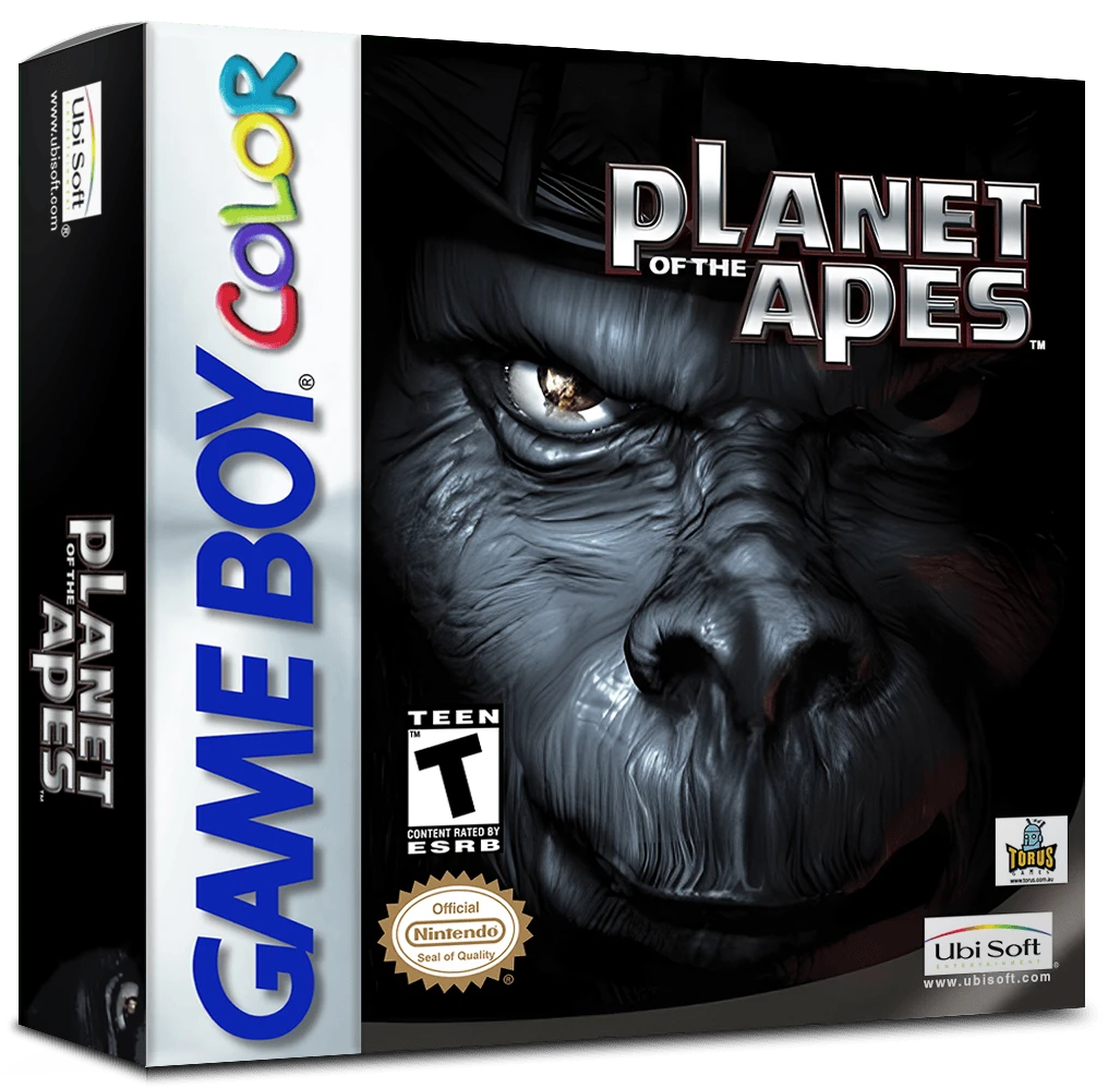 Planet of the Apes box art