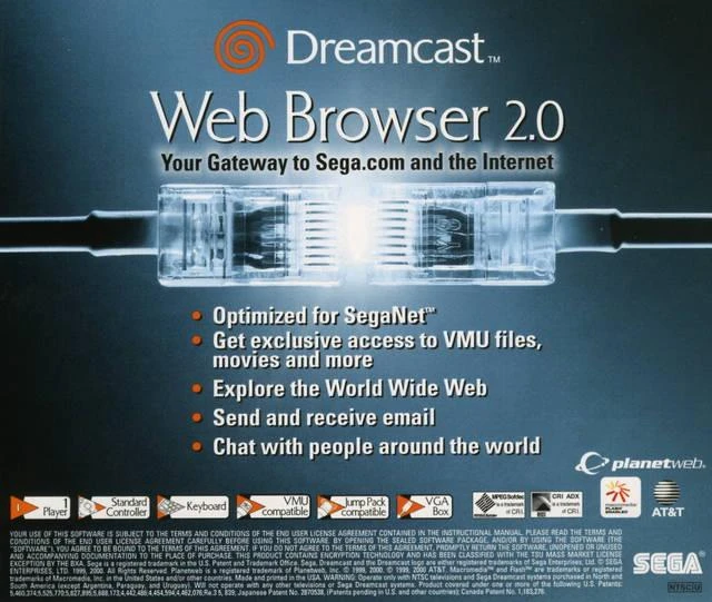 PlanetWeb Web Browser 2.0 box art