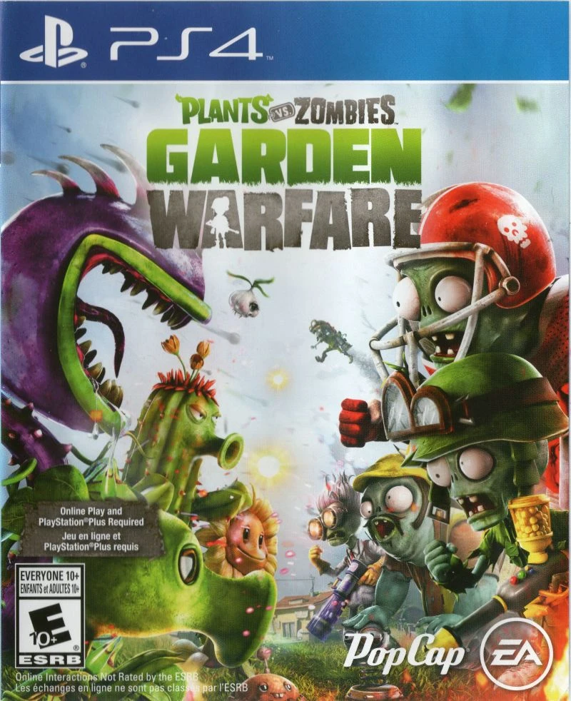 Plants vs. Zombies Garden Warfare box art