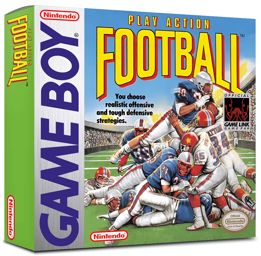 Play Action Football box art