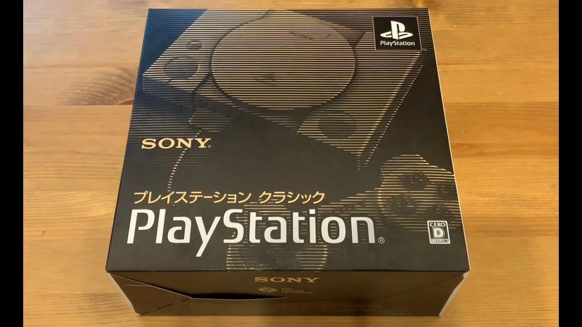 Playstation Classic Console box art