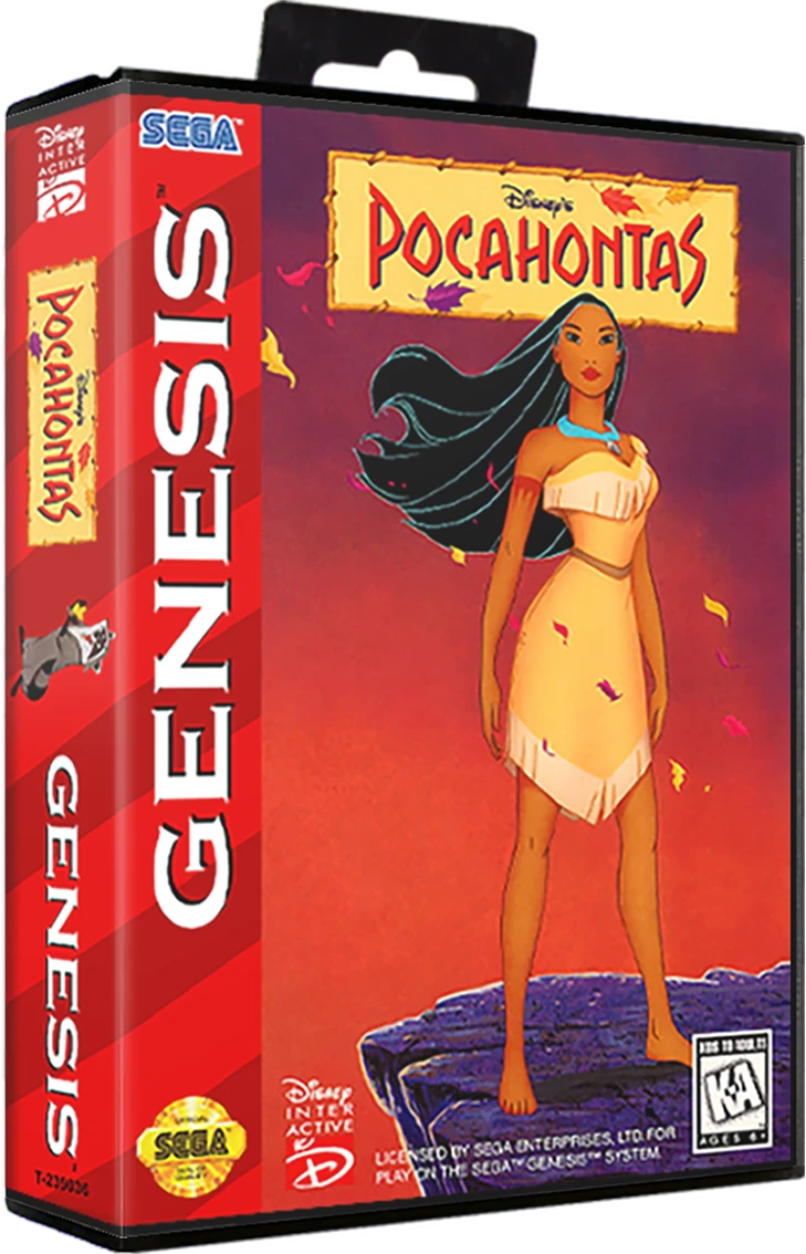 Pocahontas box art