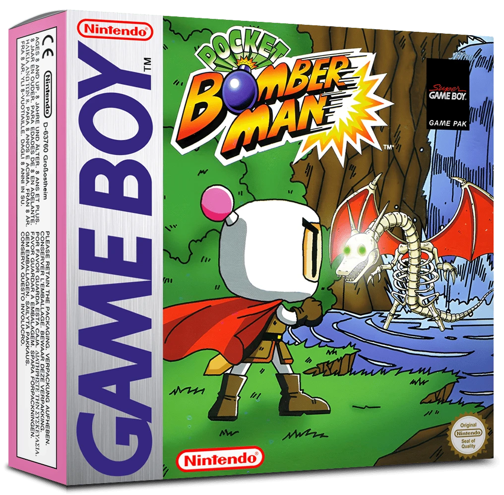 Pocket Bomberman box art